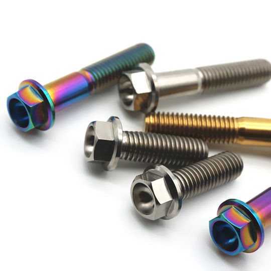 Titanium Hex Flanged Head Bolts