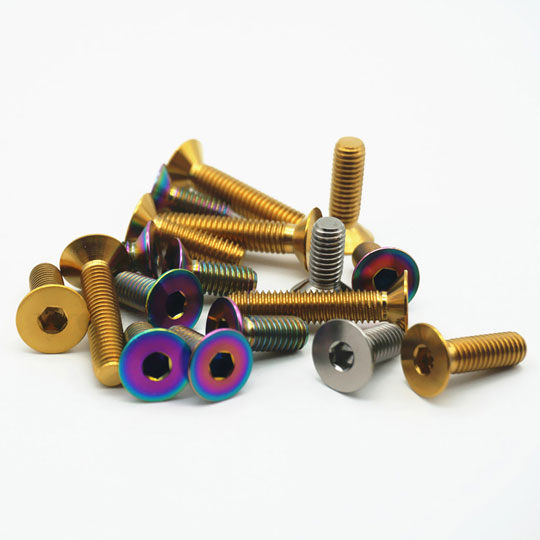 Titanium Countersunk Head Cap Screws