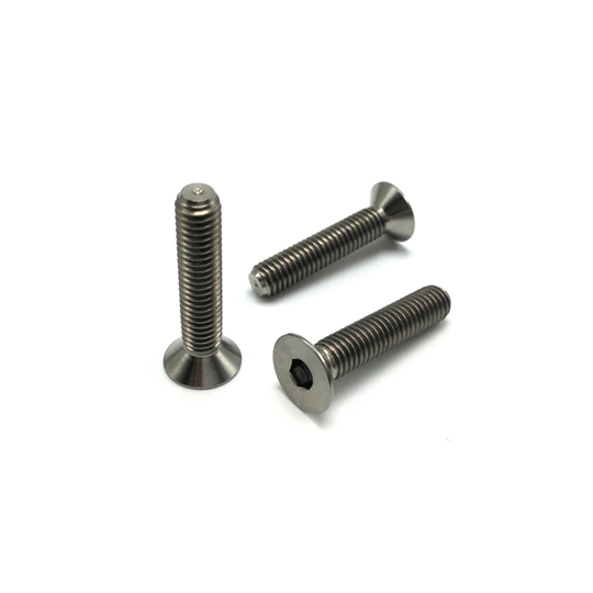 M3 Titanium Hex Socket Countersunk Screws DIN 7991