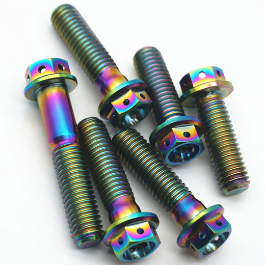 Rainbow M10 Titanium Race Spec Bolts