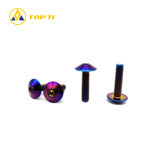 Titanium fairing bolts kit